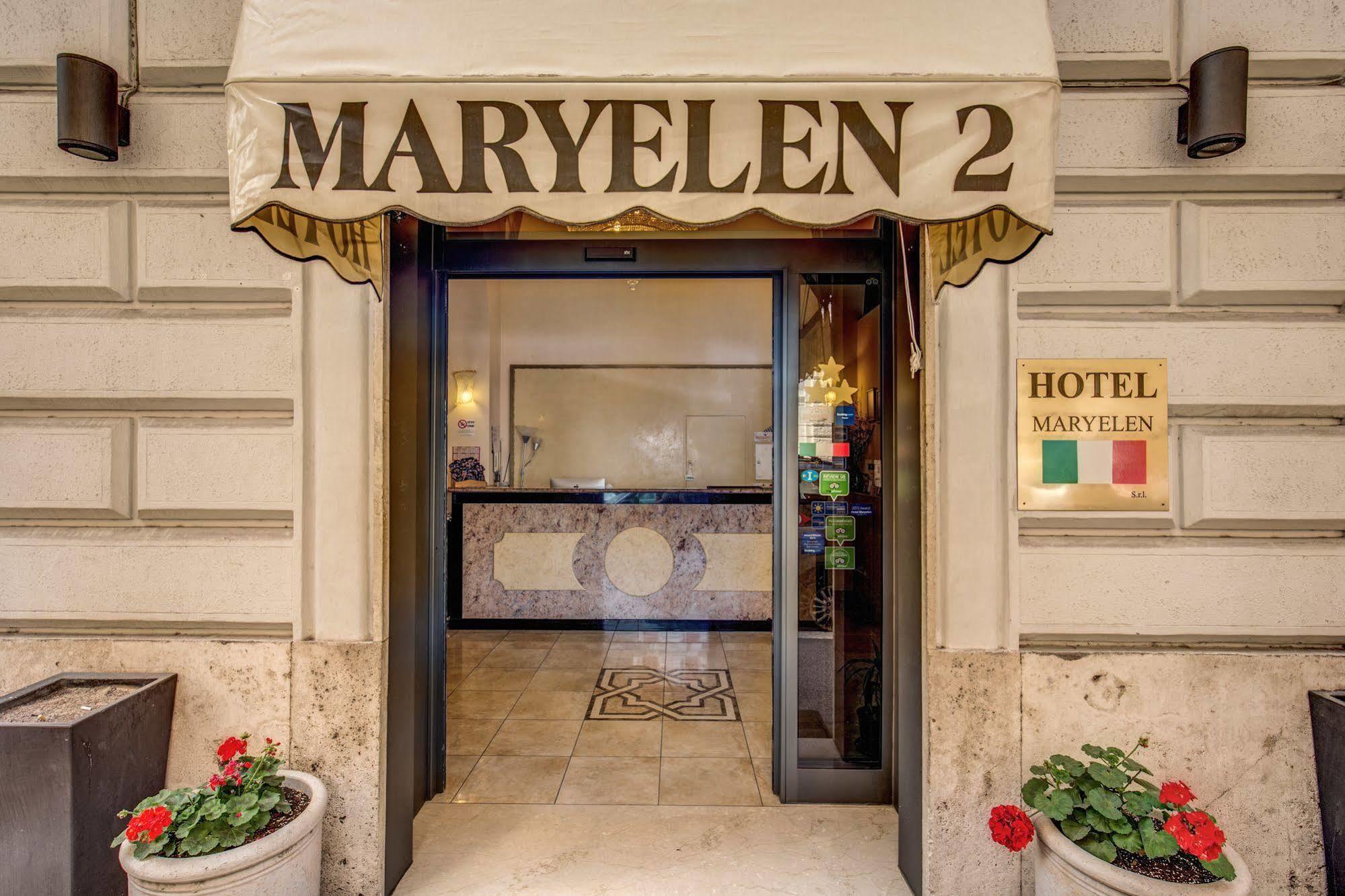Hotel Maryelen Rome Bagian luar foto